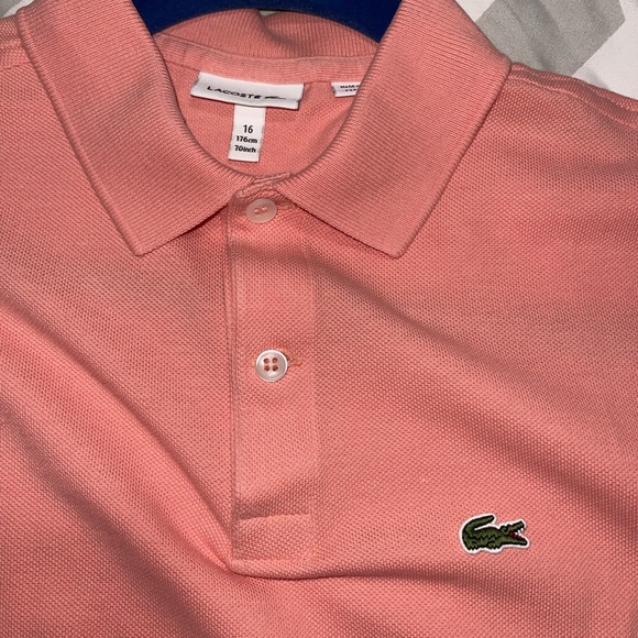 Lacoste salmon color polo 🐊 - Picture 3 of 3